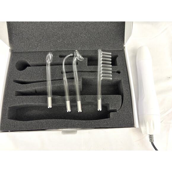 High Frequency Portable Handheld Facial Skin Facial Wand with 4 Electrodes NEW - Picture 1 of 10